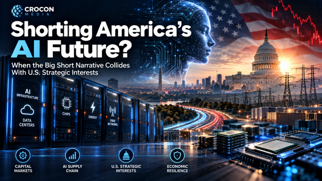 [crocon media] Shorting America’s AI Future: When the Big Short Narrative Collides With U.S. Strategic Interests