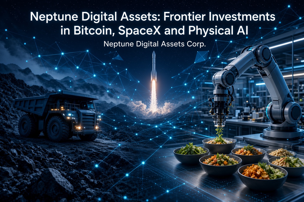 Neptune Digital Assets Builds a Portfolio of Transformative Technology Holdings